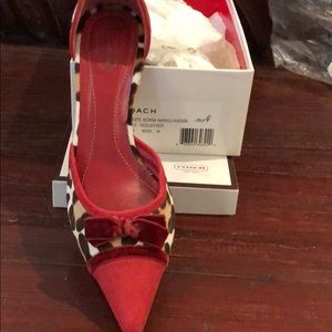 Coach high heels